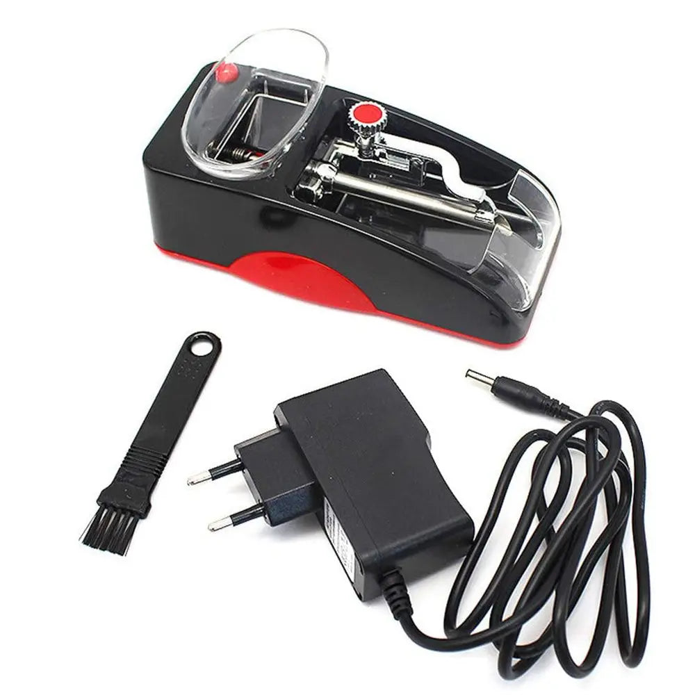 Electric Automatic Cigarette Rolling Machine - Red