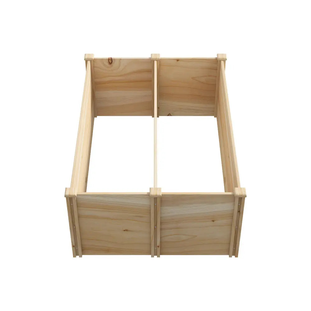 Raised Wooden Garden Bed Planter