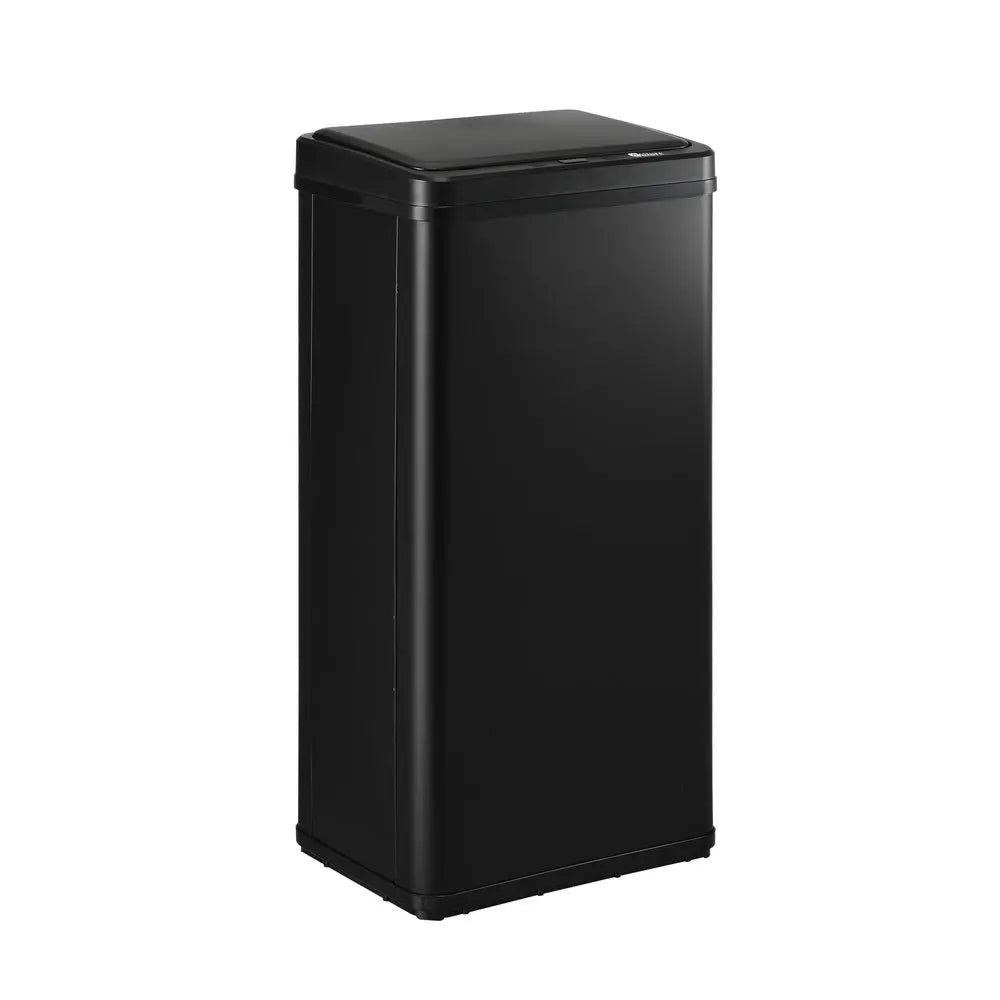 Black 50L Automatic Motion Sensor Rubbish Trash Bin