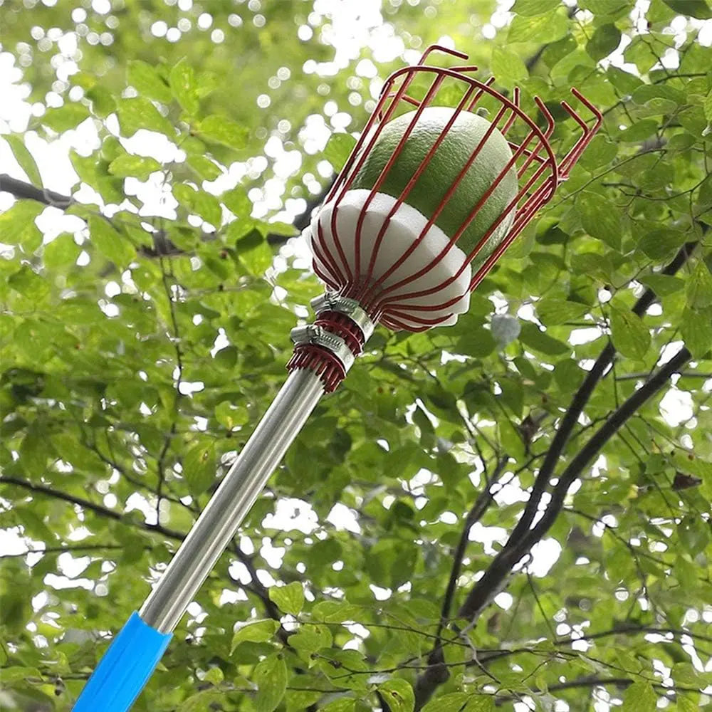 Easy-Pick Fruit Harvester Tool for Orchard and Garden