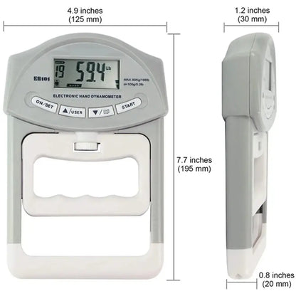 Digital Dynamometer Hand Grip Electronic Power Strength Muscle Tester