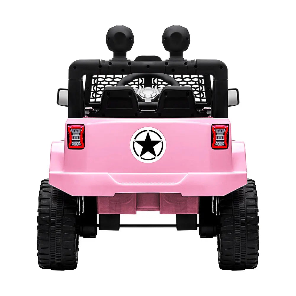 Kids Ride On Car with Twin Motors and Remote Pink