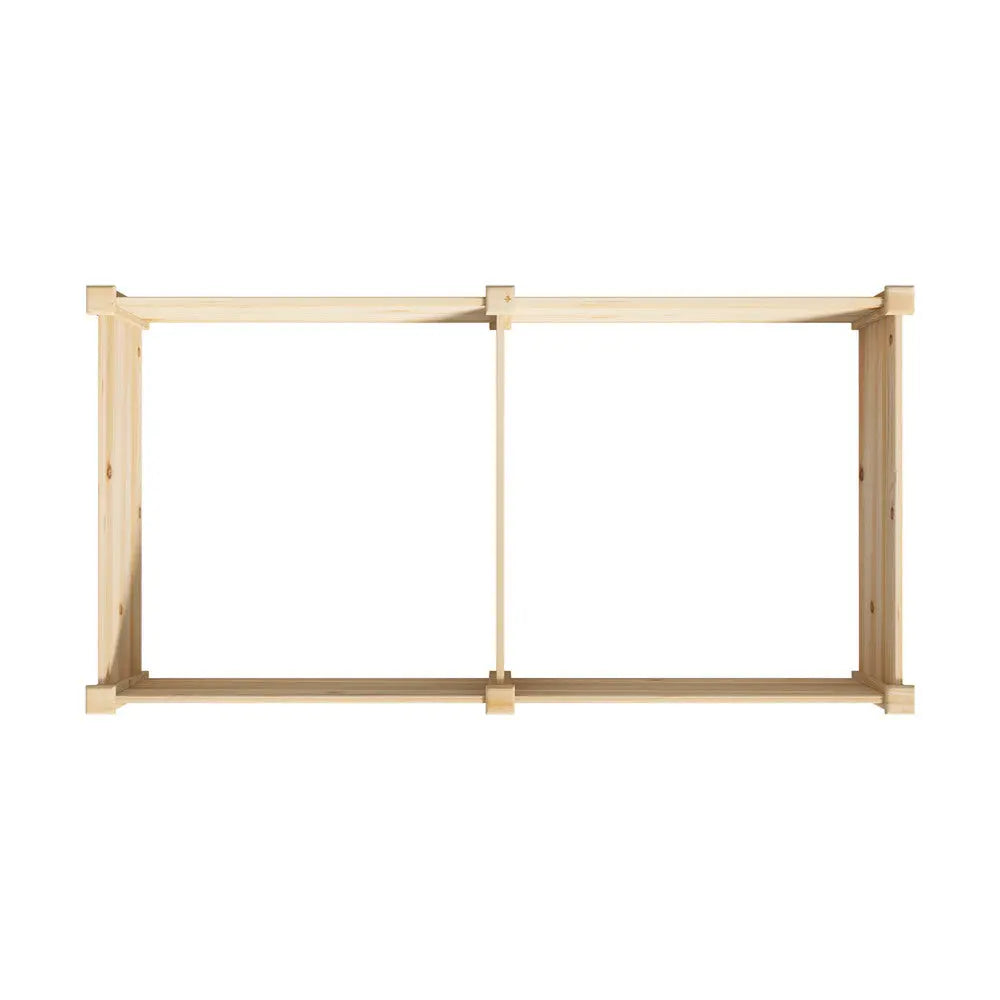 Raised Wooden Garden Bed Planter