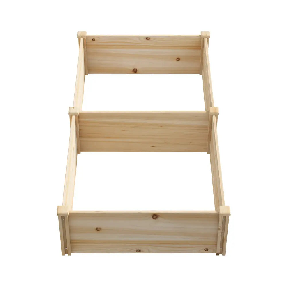 Raised Wooden Garden Bed Planter
