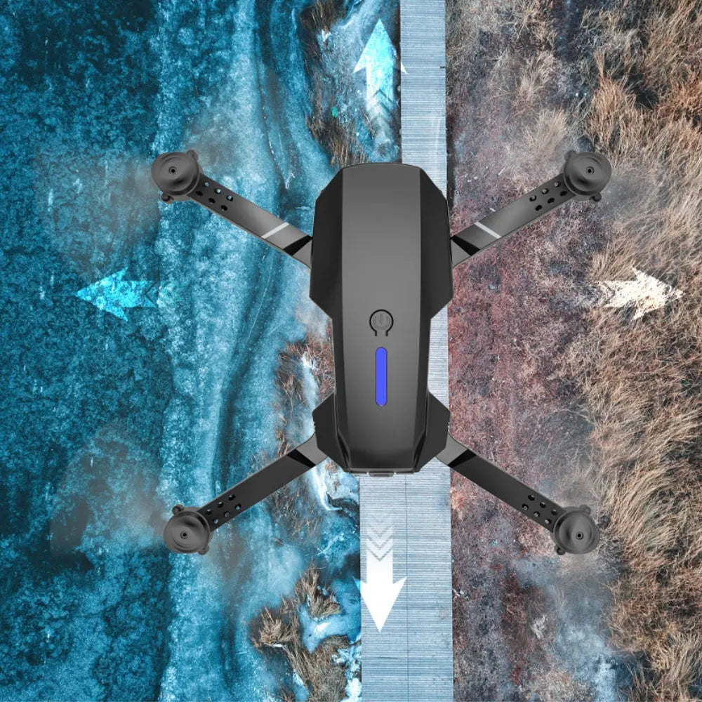 Foldable Dual Camera 4K HD Aerial Photography Drone Quadcopter Remote Control Aircraft