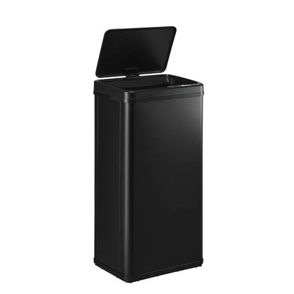 Black 50L Automatic Motion Sensor Rubbish Trash Bin